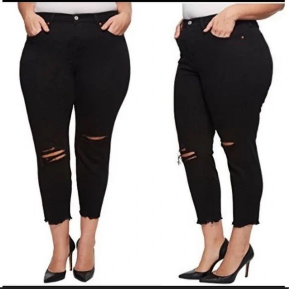 Levi’s Curvy Skinny distressed Jeans - Picture 1 of 10